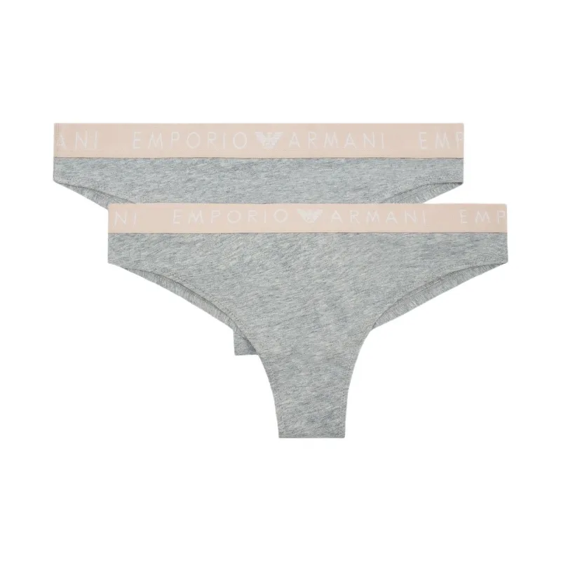 EMPORIO ARMANI Underpants Women's 2 Pack Gray-0