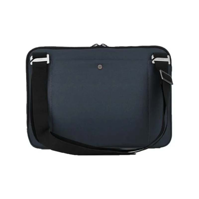 LEXON Polyester Crossbody Bag, Shoulder Bag, Cell Phone Pouch Regular Men's Black/Blue-4
