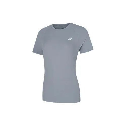 Asics Reflective Night Vision T-Shirts Women's Gray Blue