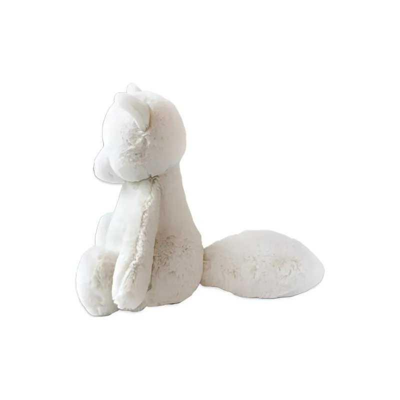 JELLYCAT Polar Regions Collection Blushing Polar Fox Dolls Plush Doll 23cm Height In Sitting Posture-1