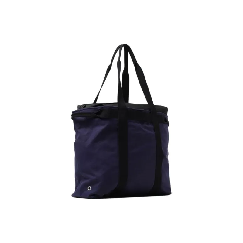 STONE ISLAND Marina Coated Canvas Bag, Tote Bag, Shopping Bag, Shoulder Bag, Handbag Men's Blue-3