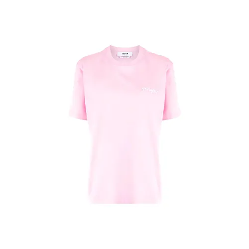 MSGM T-Shirts Women's Pink