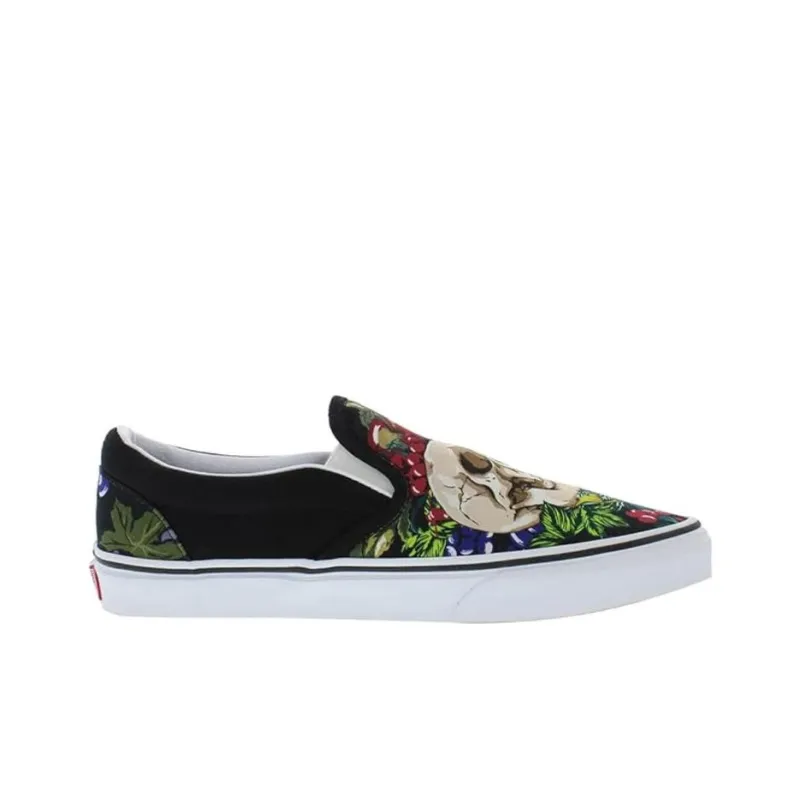 Vans Classic Slip On Fruit Skull 'Black Multi'-1