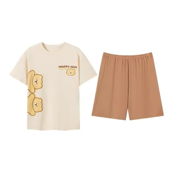 FOREVER 21 Pajama Set Men's Ecru