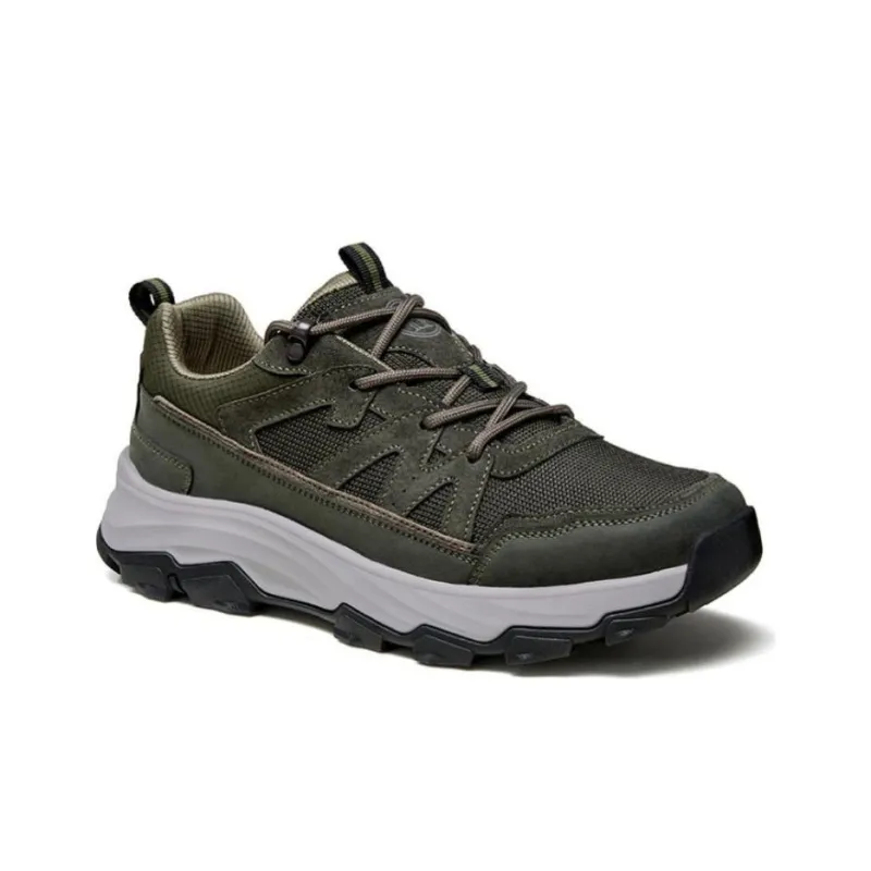 CAMEL Anti Slip Wear Resistant Low Top Trekking Shoes Men's Green-1