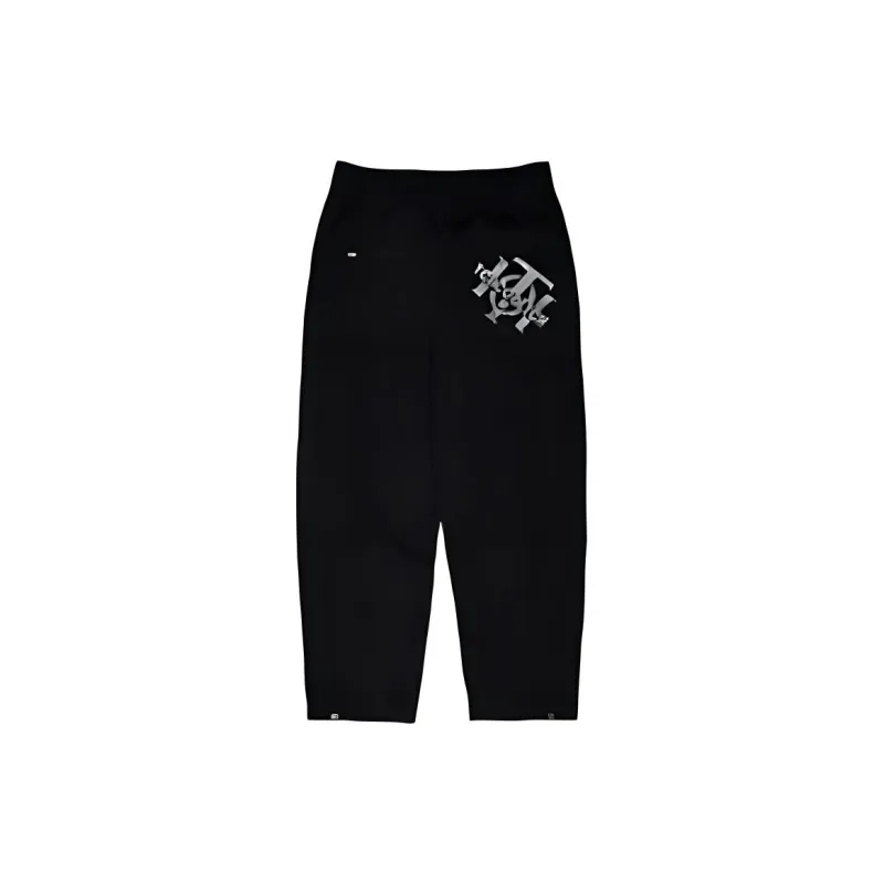 TCH Casual Pants Men's Black Base Gold Logo-1