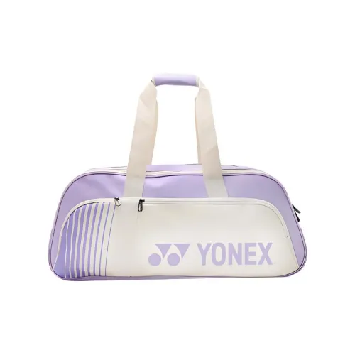 YONEX Fabric Handbag Regular Unisex Beige Black/Light Purple/Black Lime Green/White Green