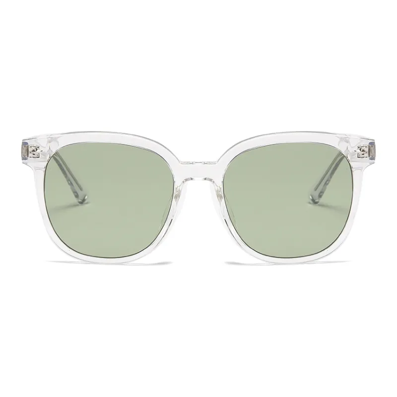 Prsr Plate Frame Round Sunglasses Unisex-1