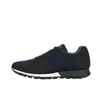 PRADA Pocono Low Top Casual Shoes Men's Dark Blue