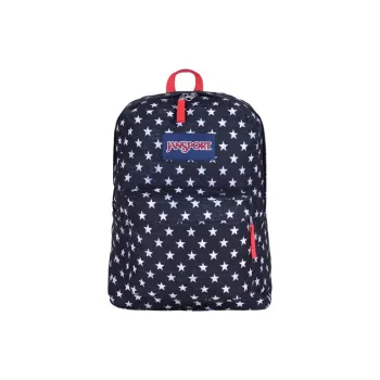JanSport Polyester Backpack Medium Size Unisex Dark Blue