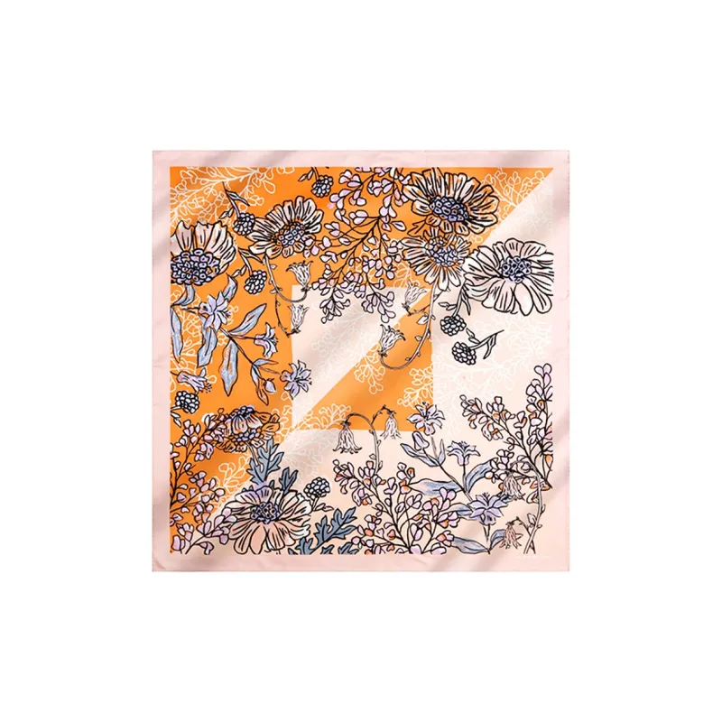 MARJAKURKI Silk Scarves Women's-4