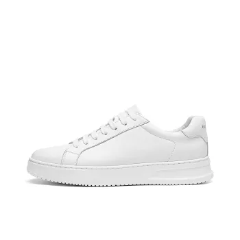 ELLE HOMME Low Top Stylish Skateboarding Shoes Men's White