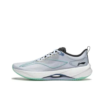 LiNing Super Light 21 Cushioned Slip Resistant Low Top Casual Running Shoes Men's Cloudy Blue