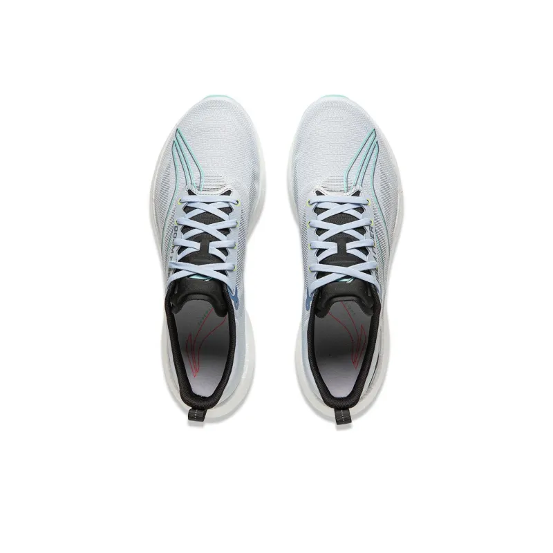LiNing Super Light 21 Cushioned Slip-Resistant Low-Top Casual Running Shoes Men's Cloudy Blue-3