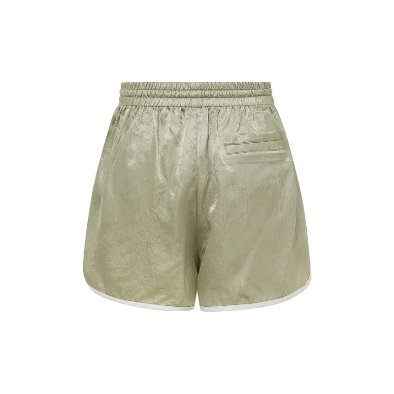 D'zzit Casual Shorts Women's Dark Green-1