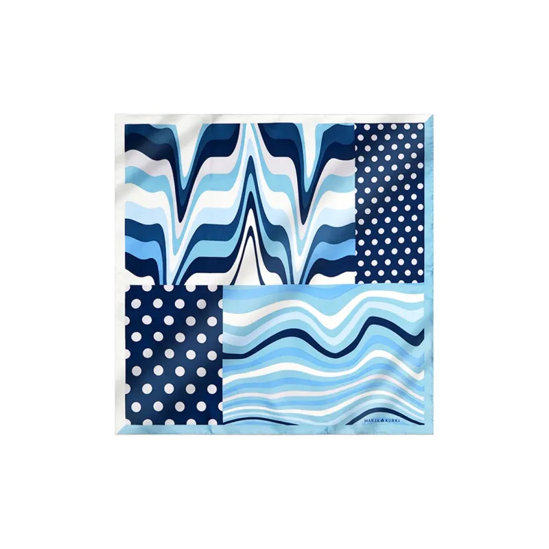 MARJAKURKI Silk Scarves Women's-4