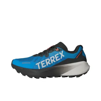 Adidas Terrex Agravic 3 Trail Pulse Blue Grey Semi Impact Orange