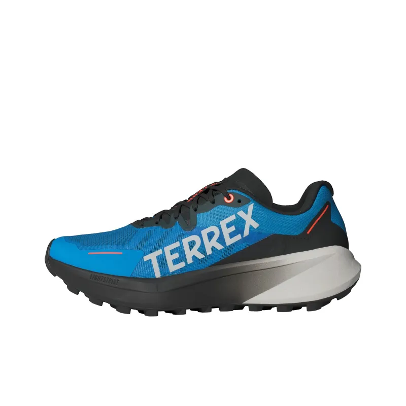 Adidas Terrex Agravic 3 Trail Pulse Blue Grey Semi Impact Orange-0