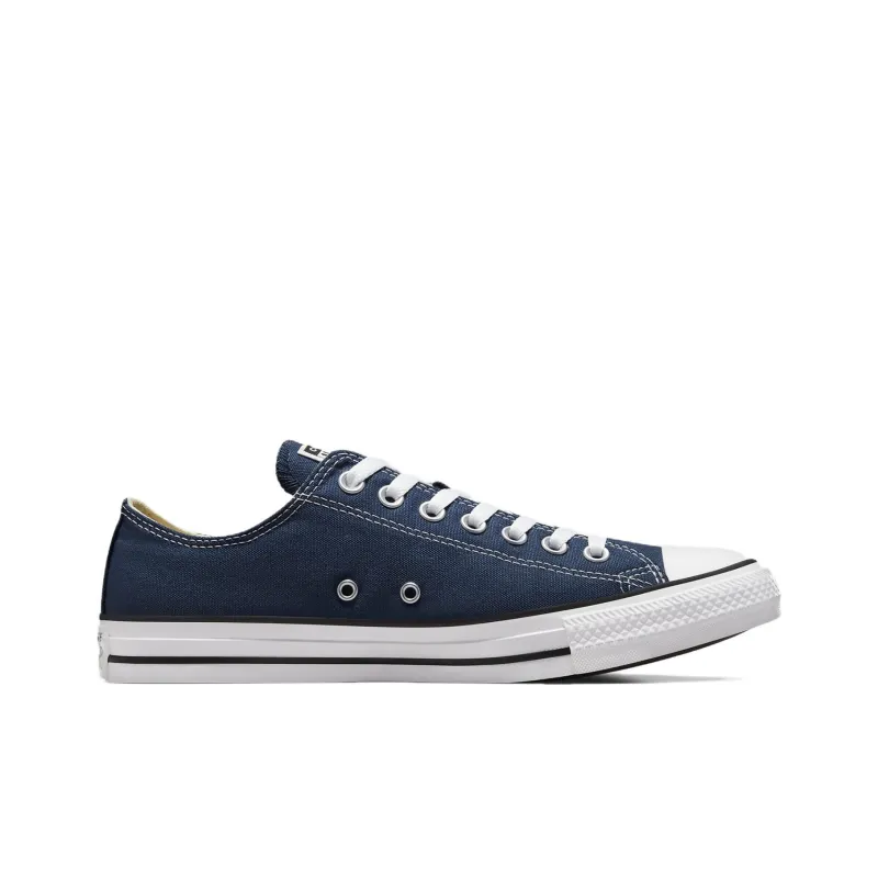 Nike Chuck Taylor Anti-Slip Wear-Resistant Low-Top Canvas Shoes Unisex Marine Blue-1