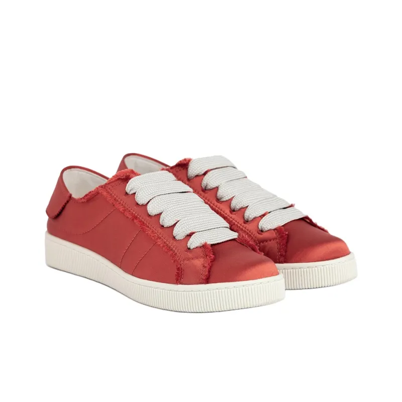 Pedro García Persy Low Top Skateboard Shoes Women's Red-2
