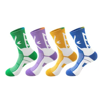 B&C.Room Basketball Socks Men's 4 Pack