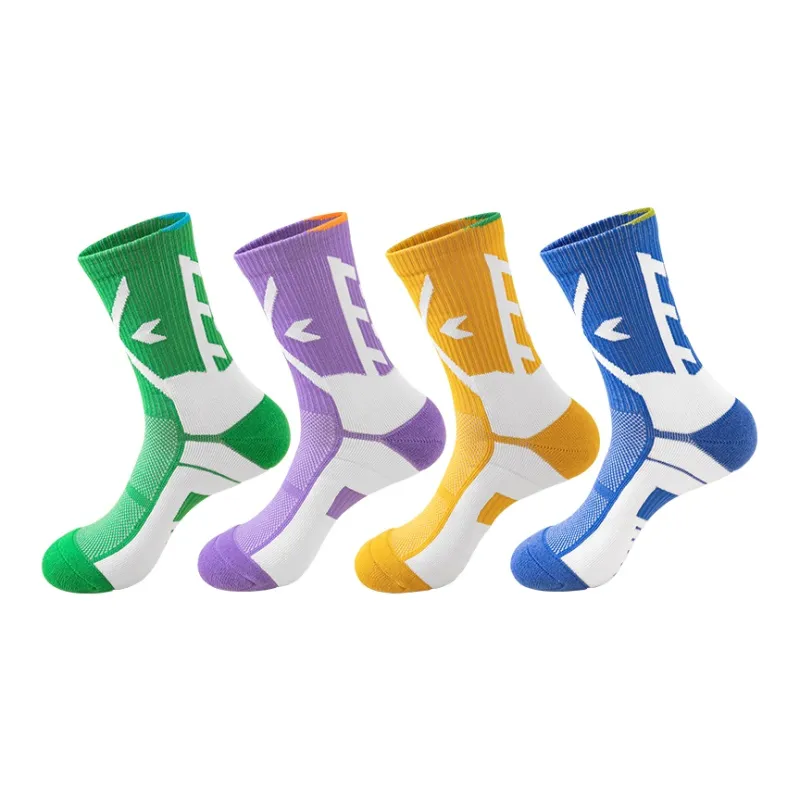 B&C.Room Basketball Socks Men's 4 Pack-0