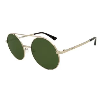 McQ Alexander McQueen Plate And Metal Aviator Sunglasses Women's Gold