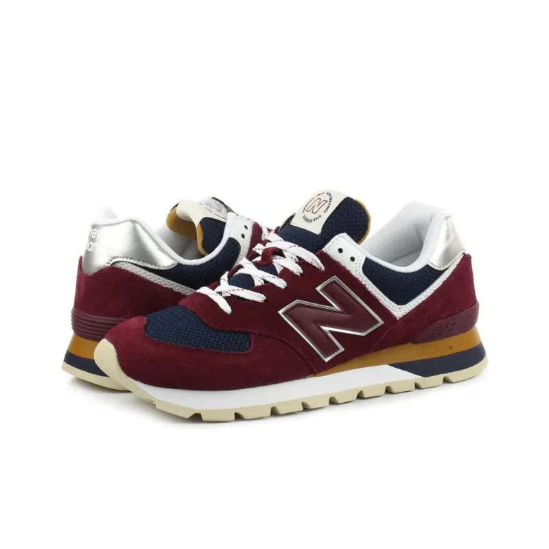 New Balance 574 Rugged 'Garnet'-2