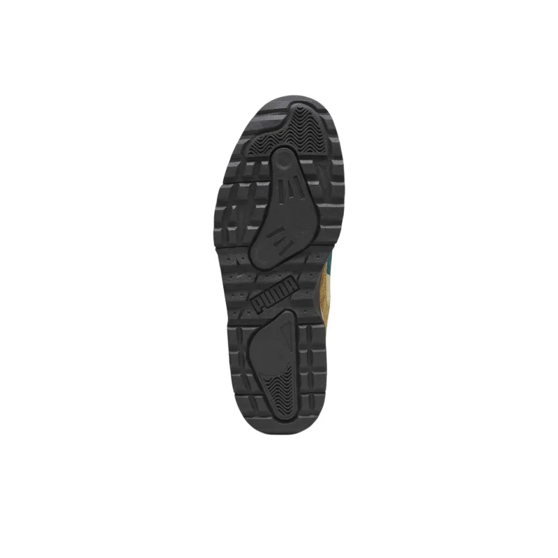 PUMA Slipstream Xtreme Earth Anti-Slip Wear-Resistant Low-Top Skateboard Shoes Unisex Brown Green Black-4