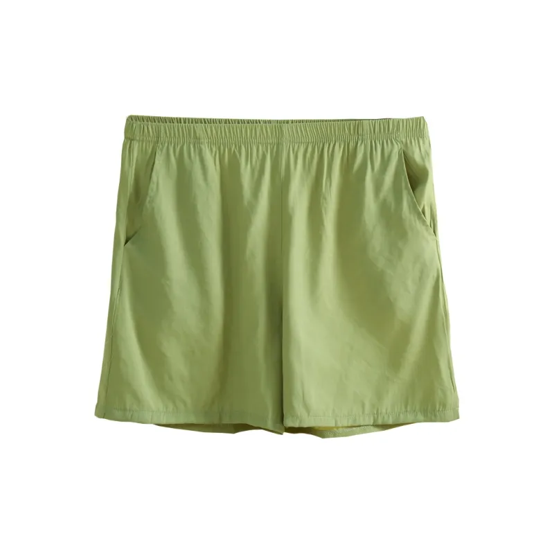Dorame Pajama Pants Women's Green-0