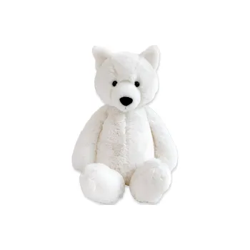 JELLYCAT Polar Regions Collection Blushing Polar Fox Dolls Plush Doll 23cm Height In Sitting Posture
