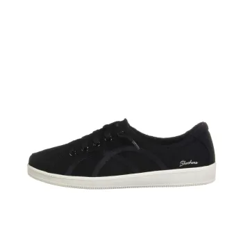 Skechers Madison Ave-Take A Walk Cushioning Wear-Resistant Low-Top Skateboard Shoes Women's Black White