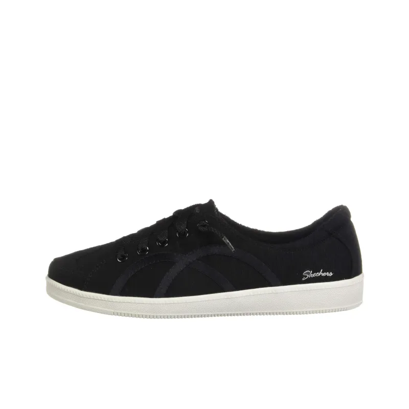Skechers Madison Ave-Take A Walk Cushioning Wear-Resistant Low-Top Skateboard Shoes Women's Black White-0