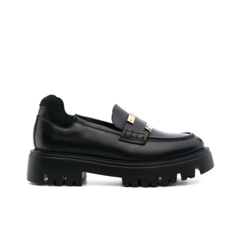 Nº21 45mm Logo-plaque Chunky-sole Loafers-1