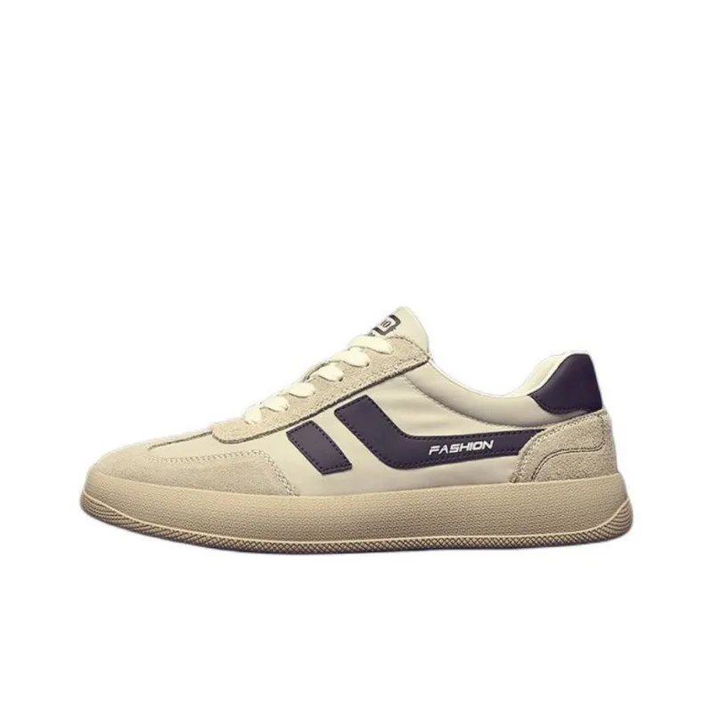 JANE HARLOW Low-Top Skateboard Shoes Men's Coffee-0