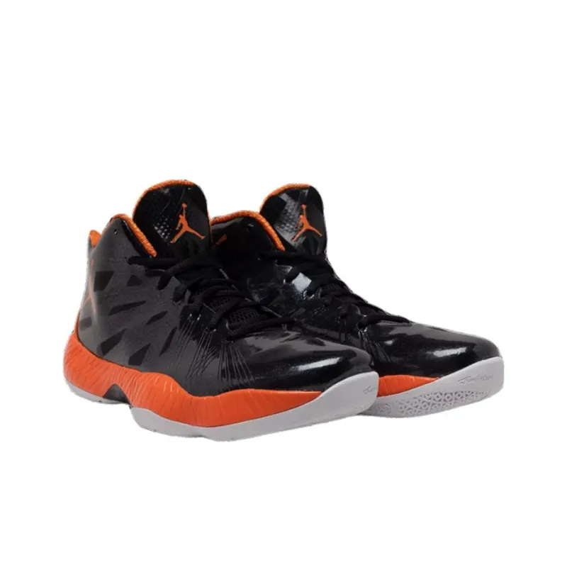 Jordan 2012 Lite Black Orange Blaze-2