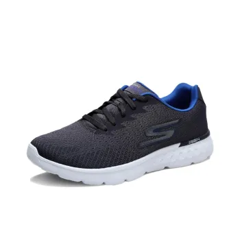 Skechers Go Run 400 Wear-Resistant Lightweight Rebound Low-Top Running Shoes Men's Gray Blue
