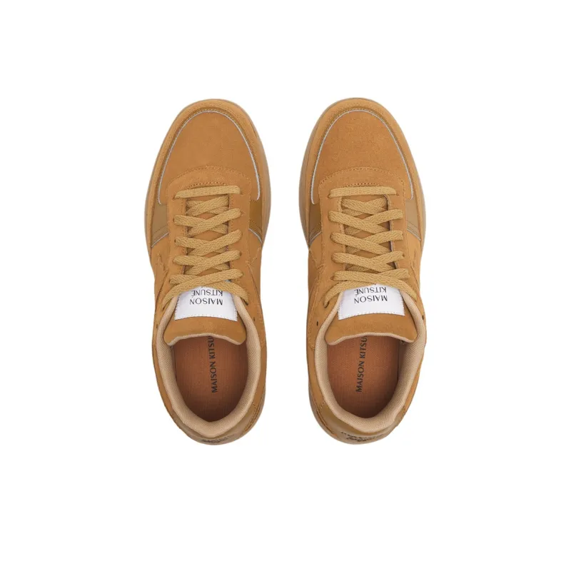 Maison Kitsune Chiru Low Top Skateboard Shoes Men's Brown-4