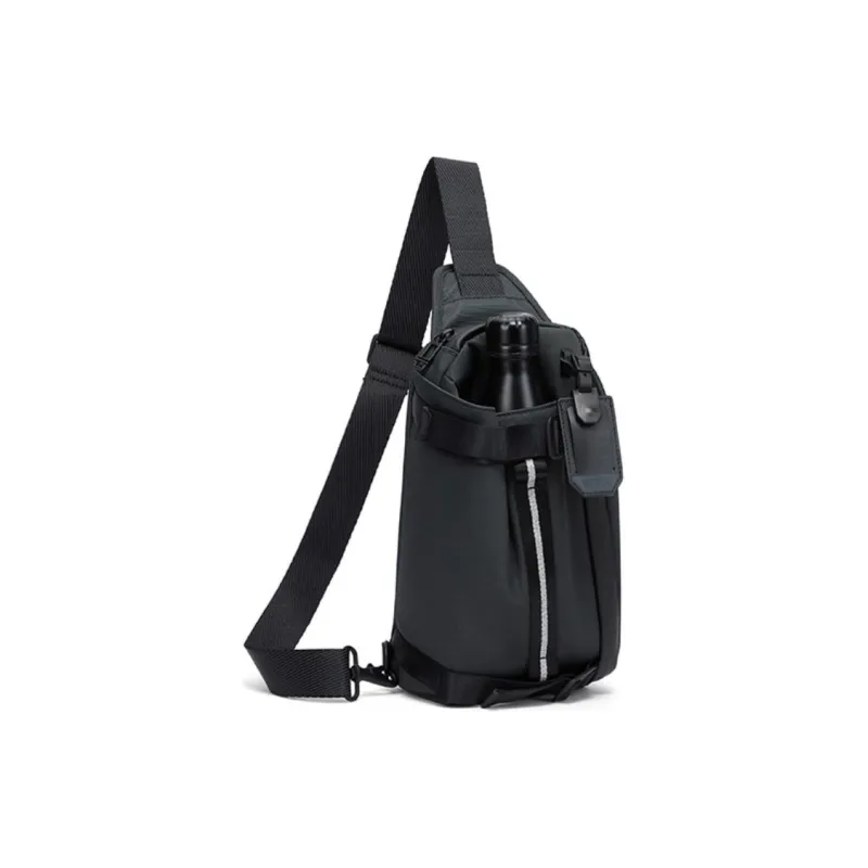 TUMI Alpha Bravo Nylon Crossbody Sling Bag Men's Iron Gray-3
