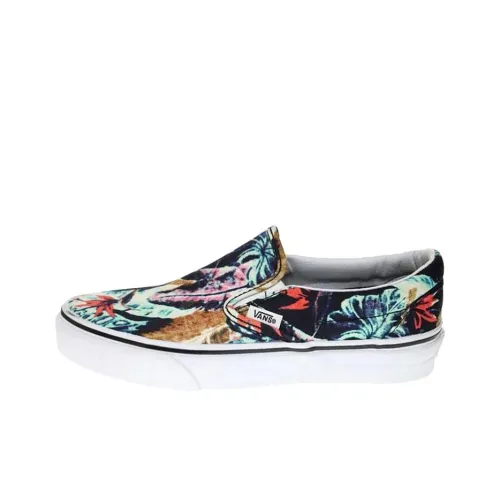 Vans Slip-on Skateboard Shoes Women's Low-Top Colorful