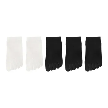 Left Divided By Right Ankle Socks Men's 5 Pack