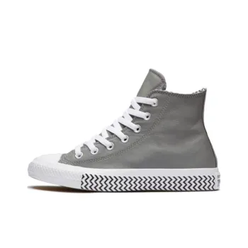 Converse Chuck Taylor All Star High Top Leather Grey White Women's
