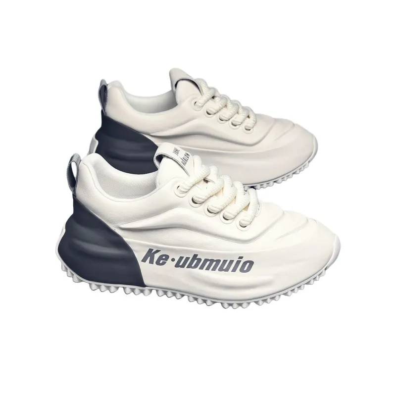 JANE HARLOW Low-Top Casual Shoes Men's White Gray-2