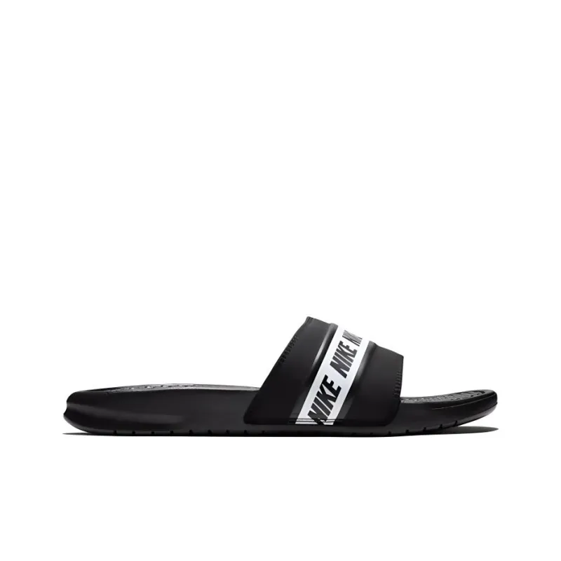 Nike Benassi Print Black White-1
