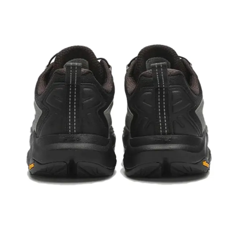 FILA SPD LYNX 2 Abrasion Resistant Breathable Low Top Trail Running Shoes Men's Black Gray-5