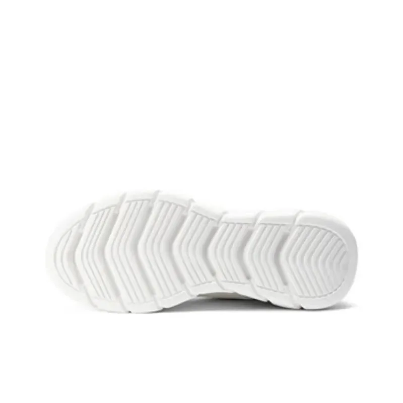 Skechers Bobs Wear resistant And Lightweight Low Top Casual Running Shoes Men's White-4