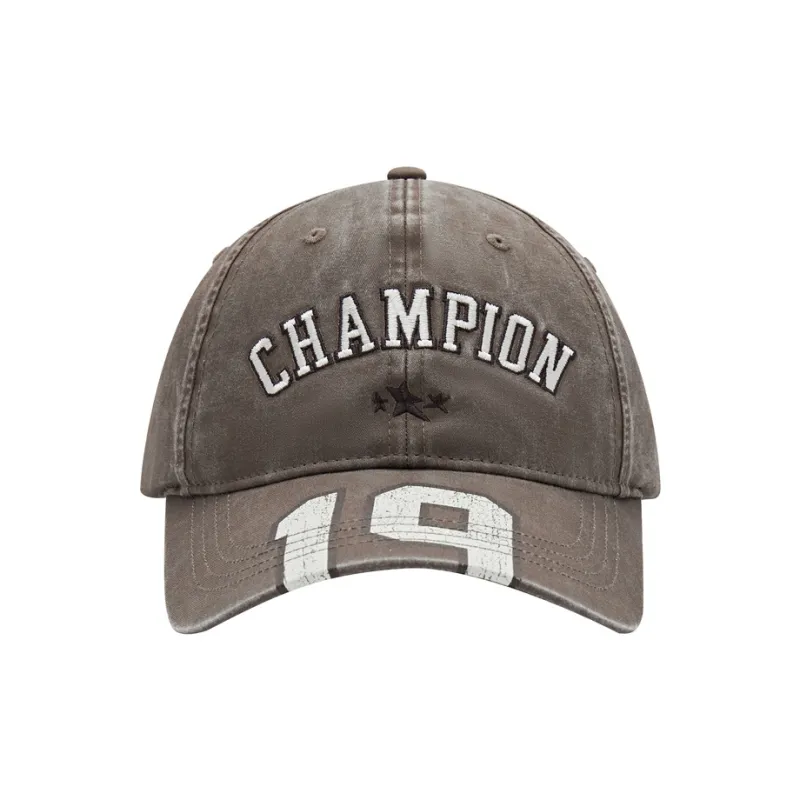 Champion Cotton Baseball Caps Unisex Brown-1
