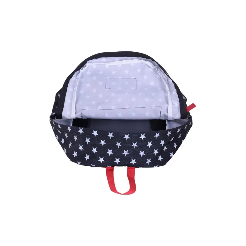 JanSport Polyester Backpack Medium Size Unisex Dark Blue-3