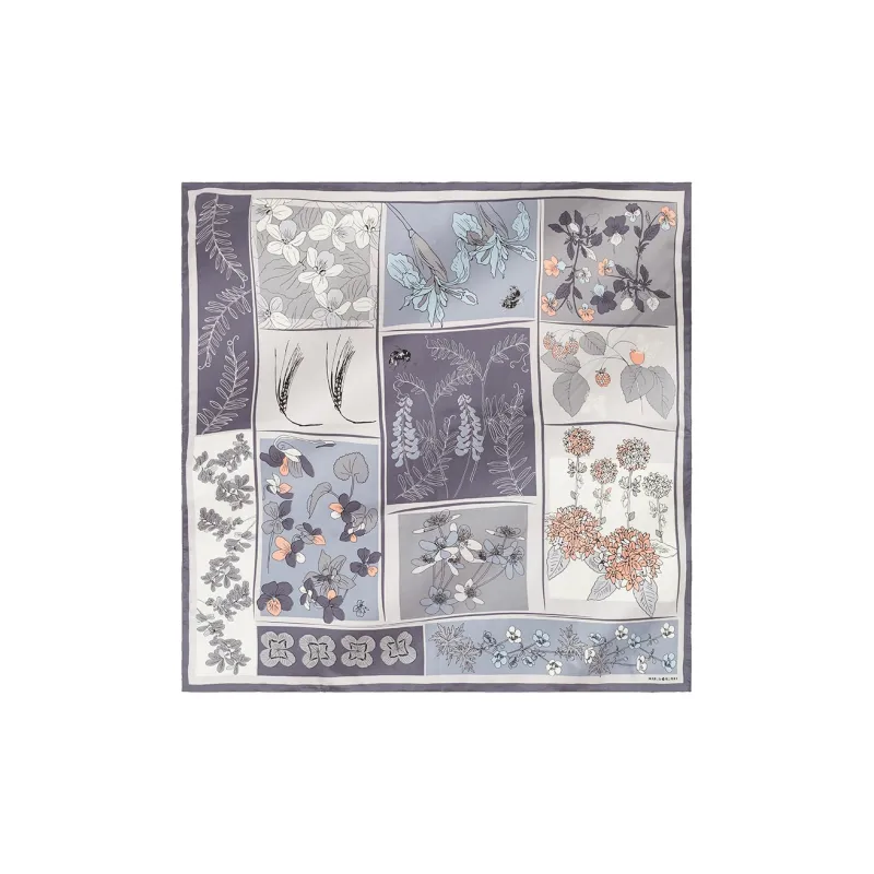 MARJAKURKI Silk Scarves Women's-0