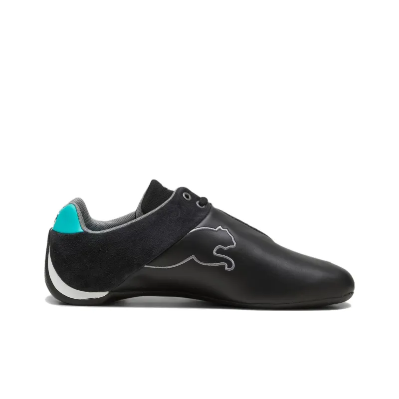PUMA Mercedes Amg Anti Slip Wear Resistant Low Top Casual Shoes Unisex Black Blue-1